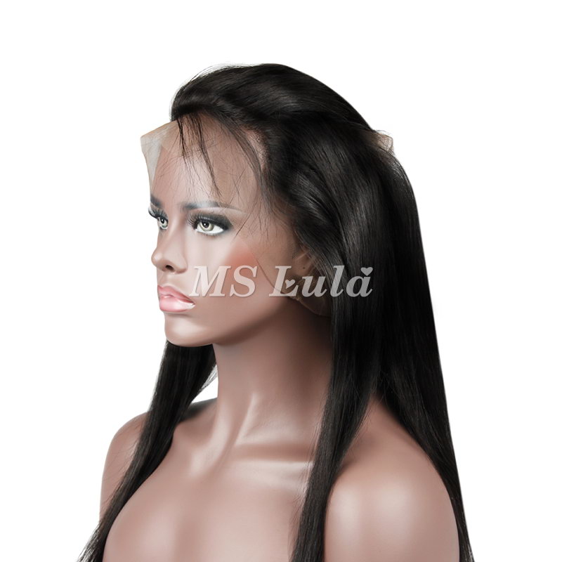 Virgin Hair Natural Straight 360 Lace Frontal Closure 22.5x4x2 With Adjustable Strap - 图片 5